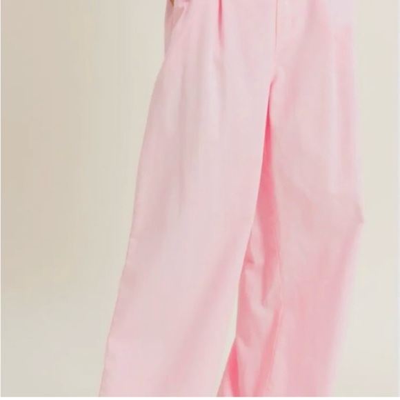 Double Zero Light Pink Wide-Leg Pants - Picture 3 of 4